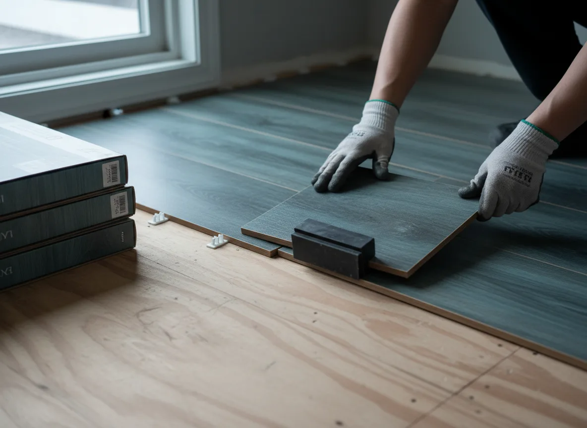 Luxury Vinyl Plank Installation company in Tyndall, SD